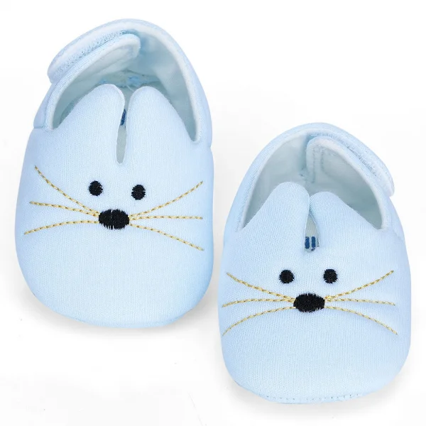 Giày sơ sinh thấp cổ Animo A2307_MN011 (9-11,Xanh)