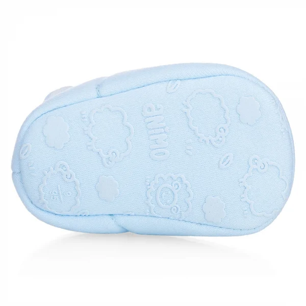 Giày sơ sinh thấp cổ Animo A2307_MN011 (9-11,Xanh)