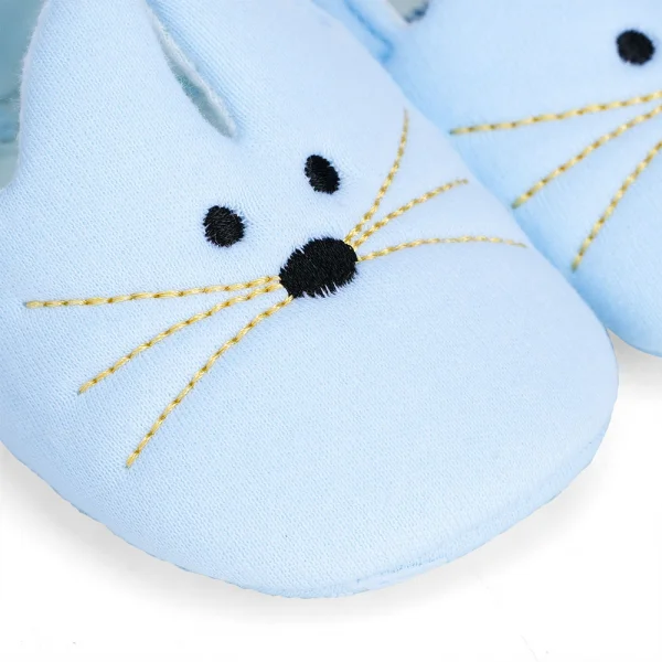 Giày sơ sinh thấp cổ Animo A2307_MN011 (9-11,Xanh)