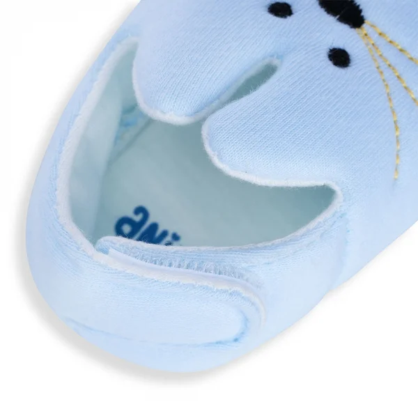 Giày sơ sinh thấp cổ Animo A2307_MN011 (9-11,Xanh)