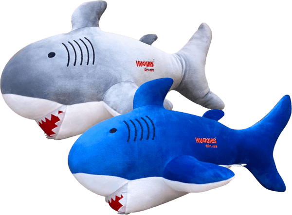 QT Huggies_Cá mập và cá heo bông (giao ngẫu nhiên)