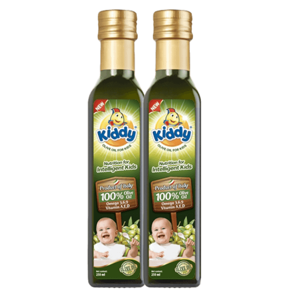 Combo 2 Dầu Ô-liu dinh dưỡng cho trẻ em nhãn hiệu Kiddy 250 ml