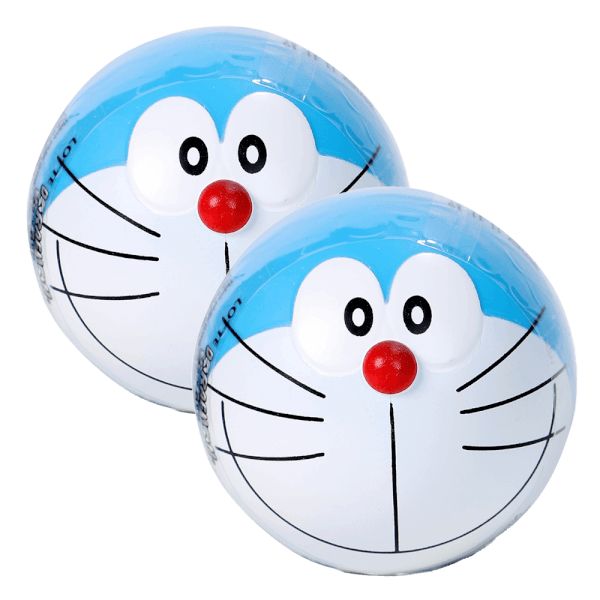 Combo 2 Lotte Doraemon kẹo gum hương cam