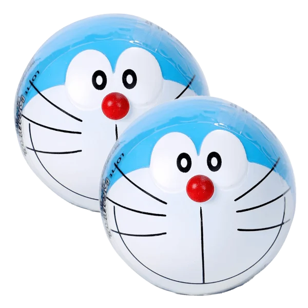 Combo 2 Lotte Doraemon kẹo gum hương cam