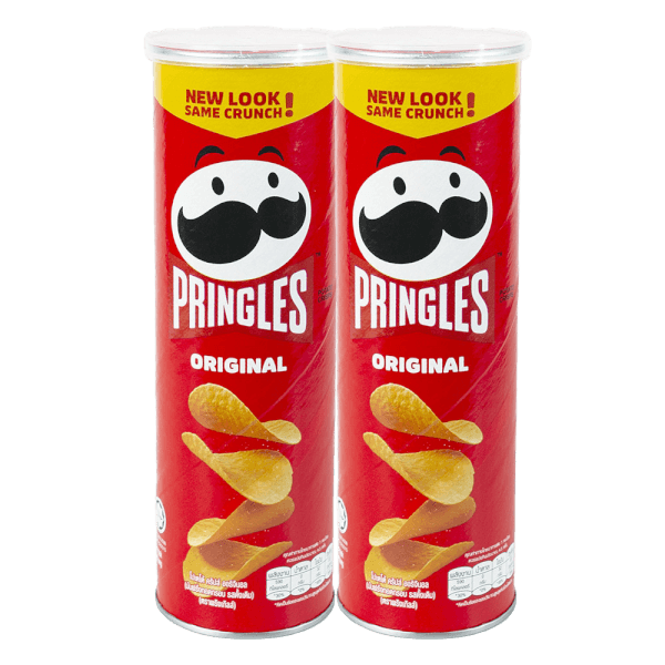 Combo 2 Khoai tây chiên Pringles vị kem và hành 107g