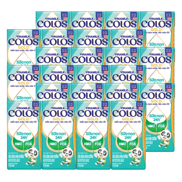Combo 6 Sữa non Vinamilk ColosGold 110ml (từ 1 tuổi) lốc 4 hộp