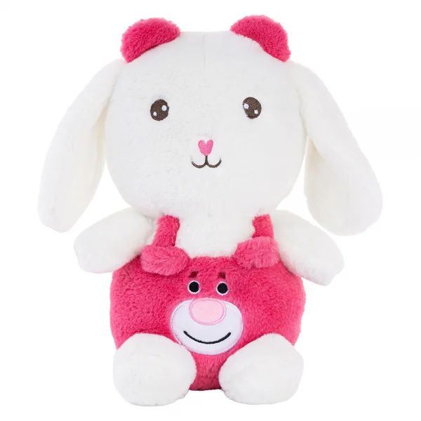 Thú bông thỏ yếm gấu dâu Animo C308