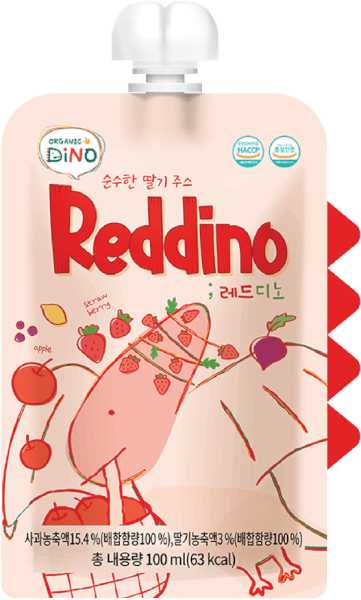 Nước ép trái cây dâu tây tinh khiết Reddino (Pure Strawberry Juice Reddino)