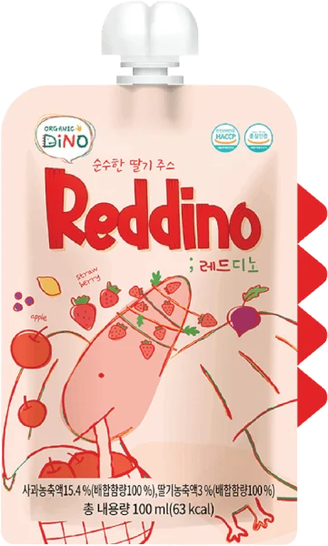 Nước ép trái cây dâu tây tinh khiết Reddino (Pure Strawberry Juice Reddino)