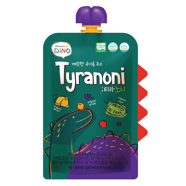 Nước ép trái cây hữu cơ sạch Tyranoni (Clean Organic Juice Tyranoni)