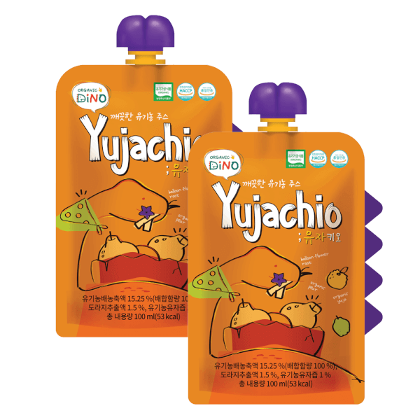 Combo 2 Nước ép trái cây hữu cơ sạch Yujachio (Clean Orgainc Juice Yujacjio)