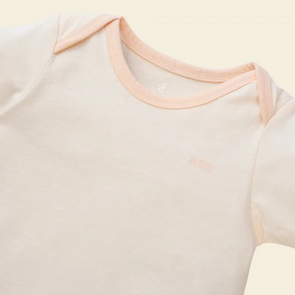 Set 2 body tam giác Animo NB522013 (0-12M,cam-trắng sọc cam)