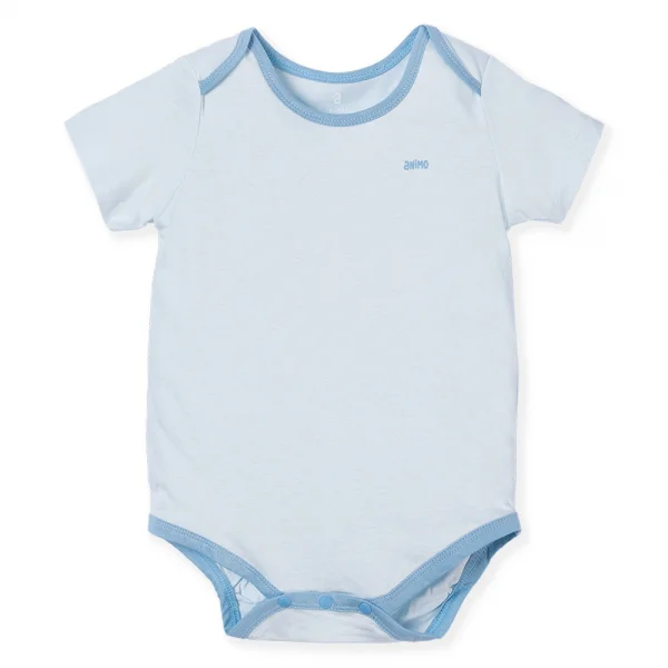 Set 2 Body sơ sinh tam giác TN Animo KV322036 (0-12M,Xanh)