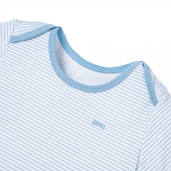 Set 2 Body sơ sinh tam giác TN Animo KV322036 (0-12M,Xanh)