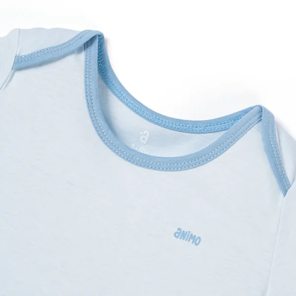 Set 2 Body sơ sinh tam giác TN Animo KV322036 (0-12M,Xanh)