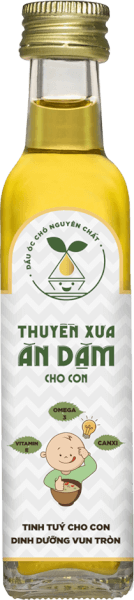 Dầu Óc Chó Nguyên Chất Thuyền Xưa Ăn Dặm Cho Con 250ml