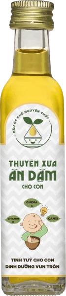 Dầu Óc Chó Nguyên Chất Thuyền Xưa Ăn Dặm Cho Con 250ml