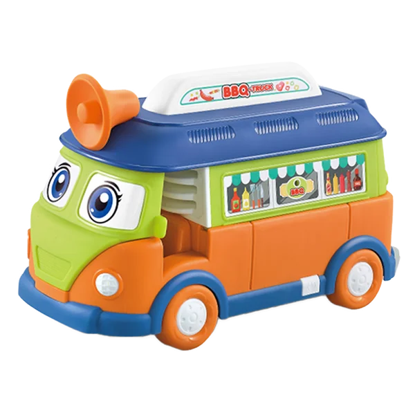 Xe buýt nướng BBQ vui nhộn cho bé có nhạc đèn 35pcs HW22078706_C2307
