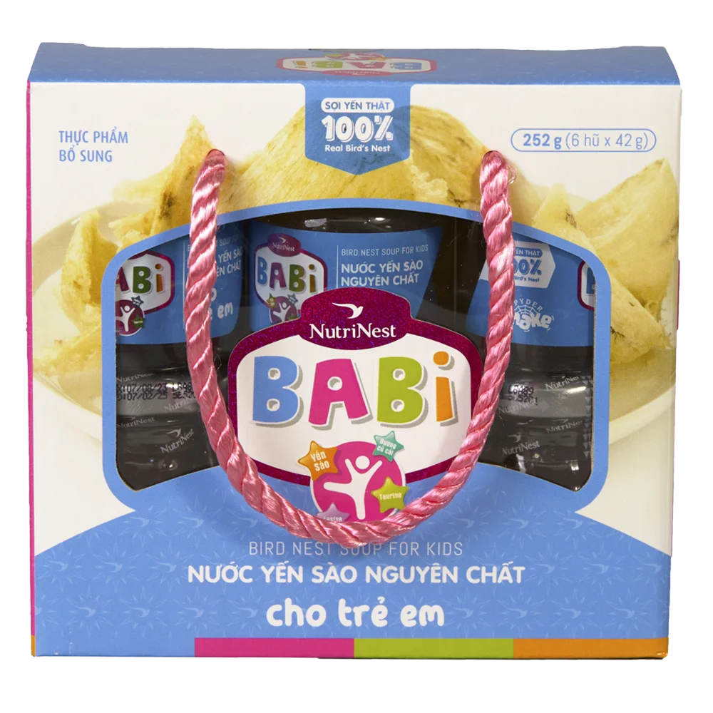 Yến Babi Bird - Lốc 6 lọ