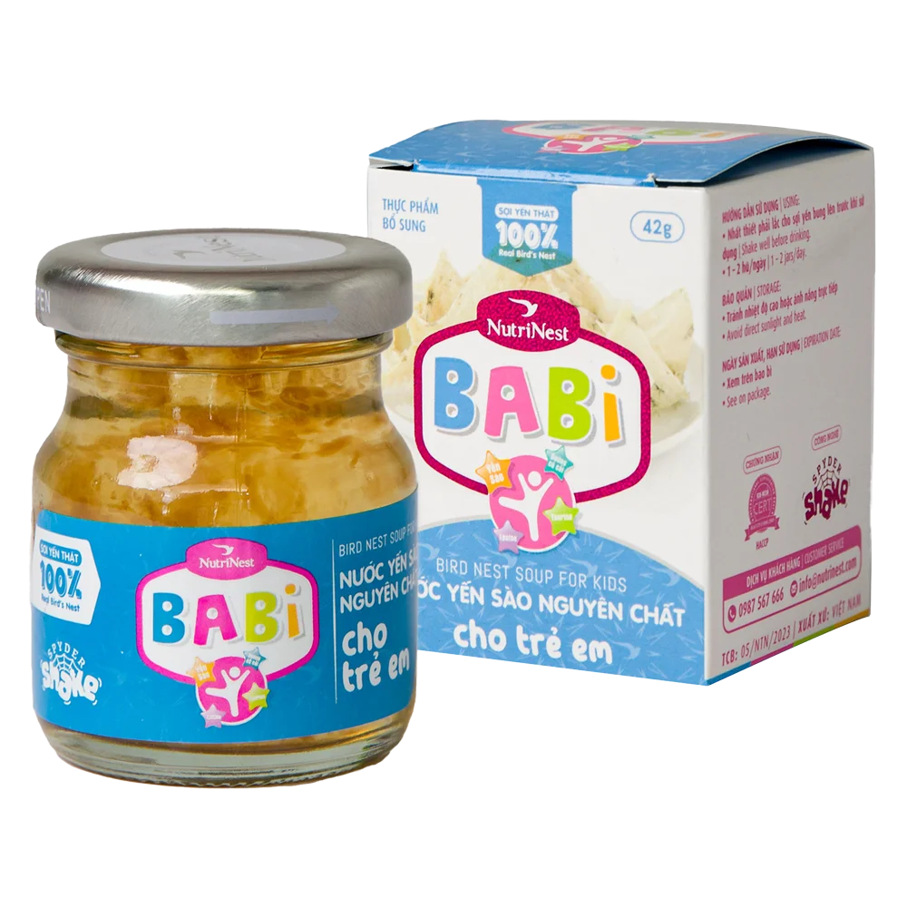 Yến Babi Bird - Lốc 6 lọ