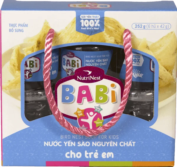 Yến Babi Bird - Lốc 6 lọ