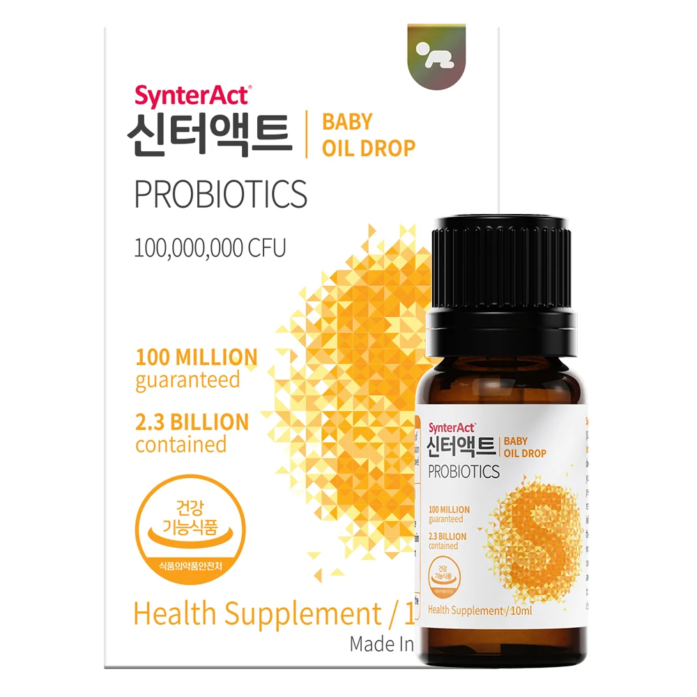 Combo 2 Men vi sinh Synteract Baby Drops Oil 10mL