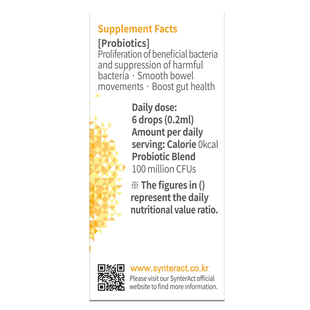 Combo 2 Men vi sinh Synteract Baby Drops Oil 10mL