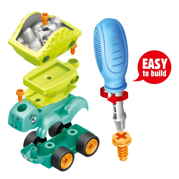 Xe lắp ráp khủng long kèm tua vít RFD409132