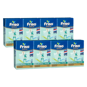 Quà tặng khi mua Combo 2 Sữa Friso Gold 110ml (từ 1 tuổi) - Lốc 4 hộp - New