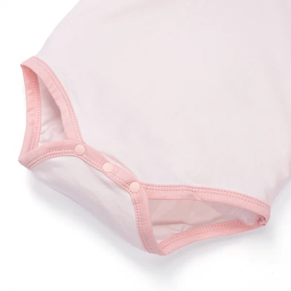 Set 2 Body sơ sinh tam giác TD Animo KV322040 (0-12M,Hồng)