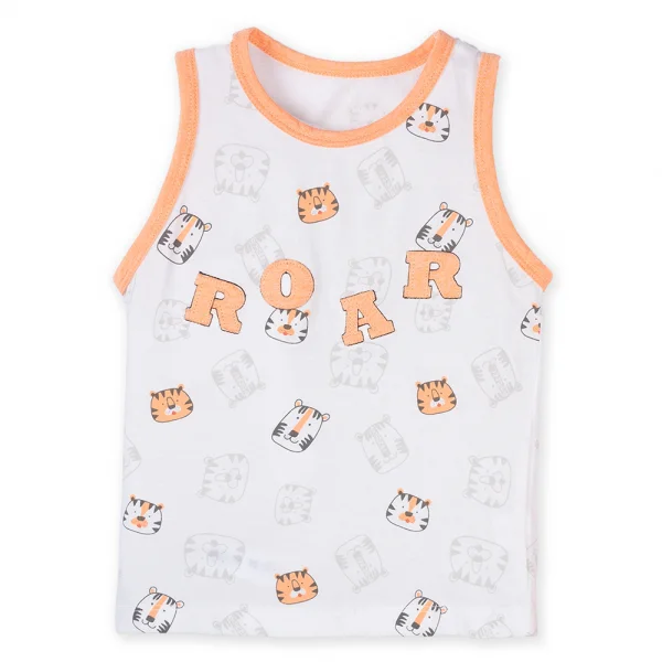 Bộ bé trai ngắn BST bé dần Animo B0222003 (6M-3Y,Vàng)