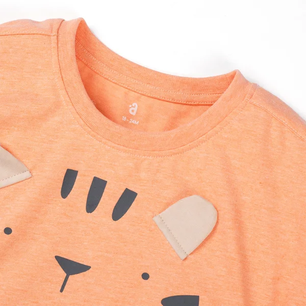 Bộ bé trai ngắn BST bé dần Animo B0222001 (6M-3Y,Vàng)