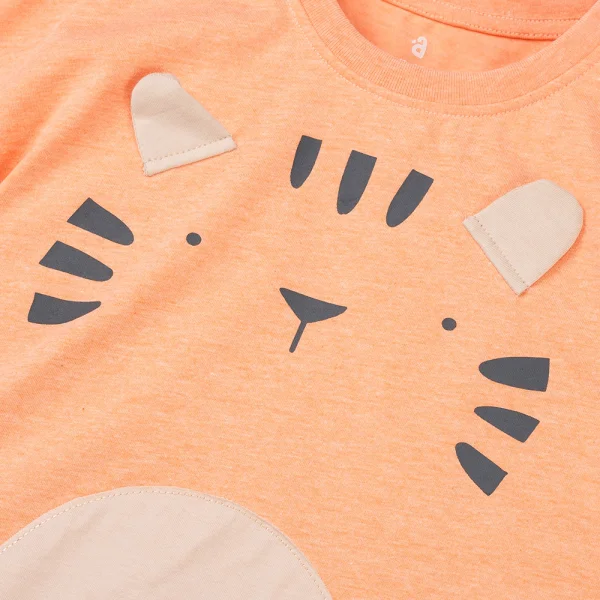 Bộ bé trai ngắn BST bé dần Animo B0222001 (6M-3Y,Vàng)