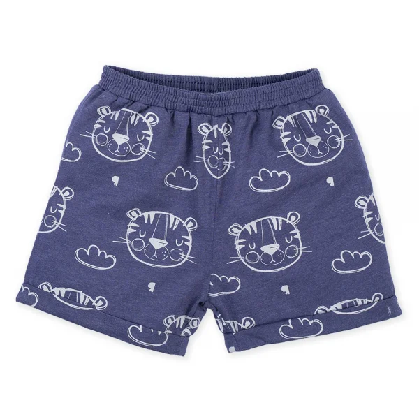 Bộ bé trai ngắn BST bé dần Animo B0222002 (6M-3Y,Xanh)