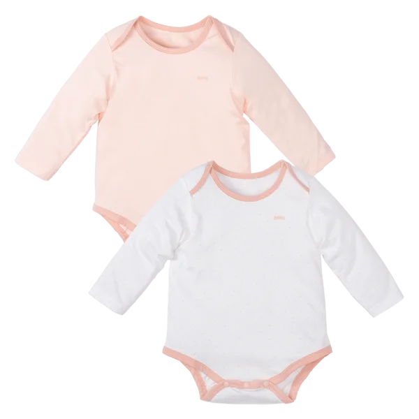 Set 2 Body sơ sinh tam giác TD Animo KV622036 (0-12M,Cam)