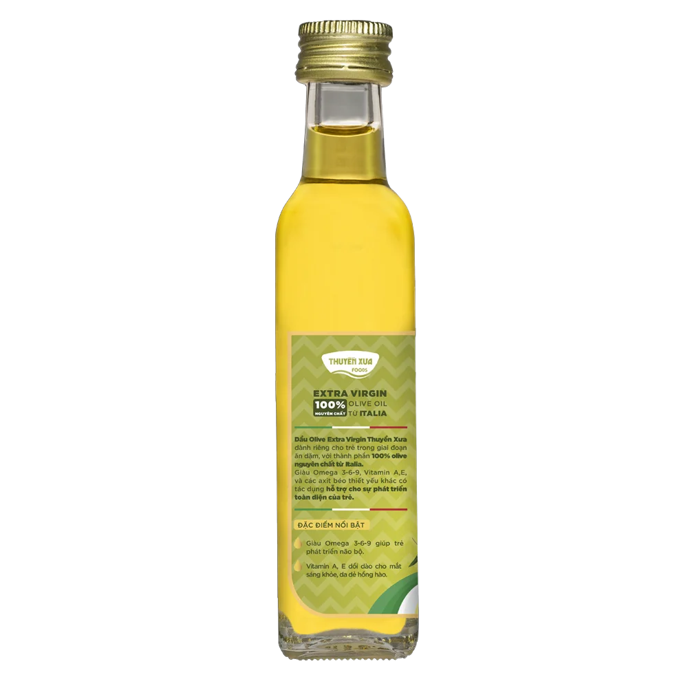 Dầu Olive Nguyên Chất Thuyền Xưa Ăn Dặm Cho Con 250ml