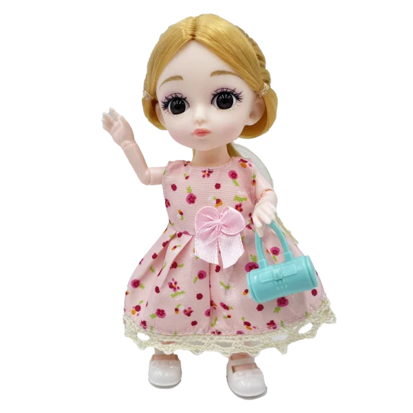 Bộ búp bê chuyên gia trang điểm 16pcs YN529809 C308 (Hồng)