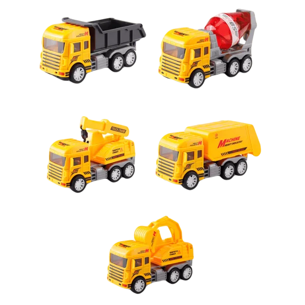 Bộ 4 xe mô hình xây dựng YN500601 C308