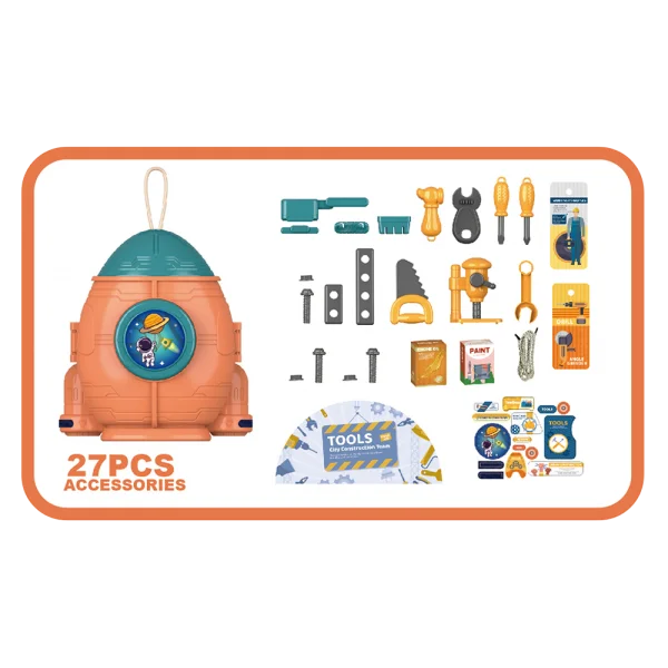 Bộ mô hình tên lửa nhập vai công cụ kèm dây đeo 27pcs JS062593 C308