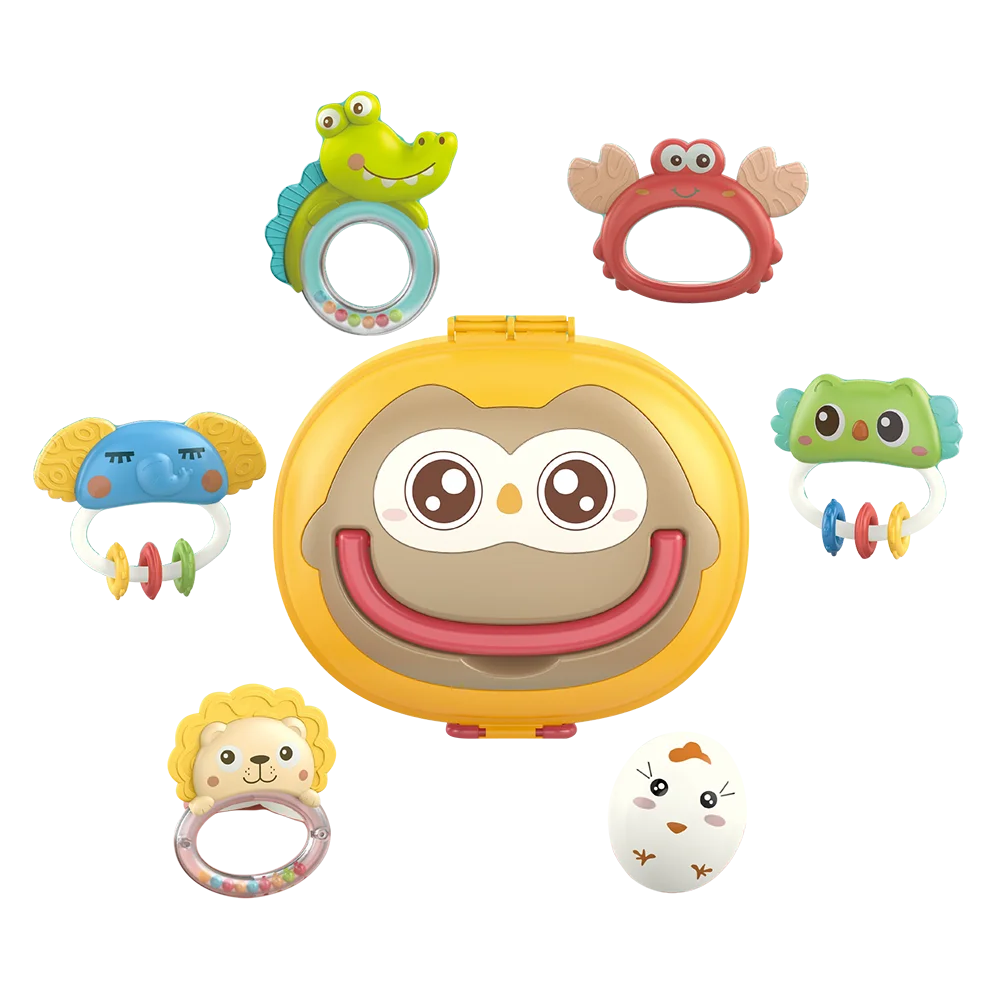 Bộ xúc xắc hình cú siêu ngầu 6pcs YN466456 C308