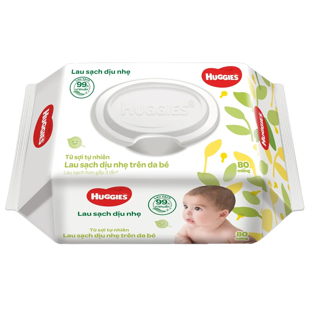 Khăn ướt Huggies 80 miếng