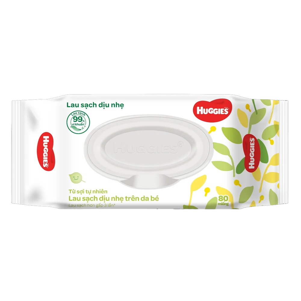 Khăn ướt Huggies 80 miếng