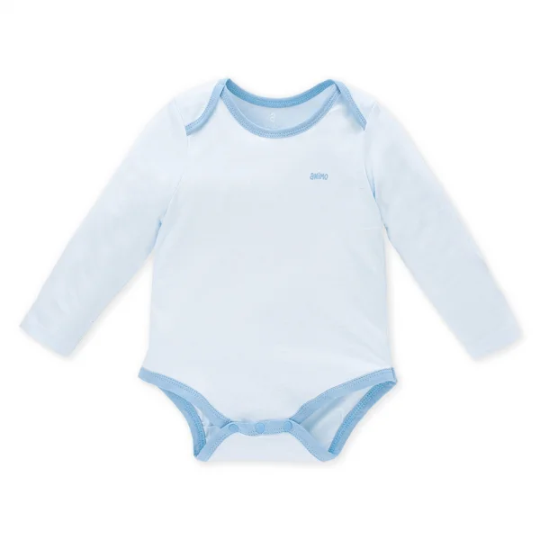 Set 2 Body sơ sinh tam giác TD Animo KV322039 (0-12M,Xanh)