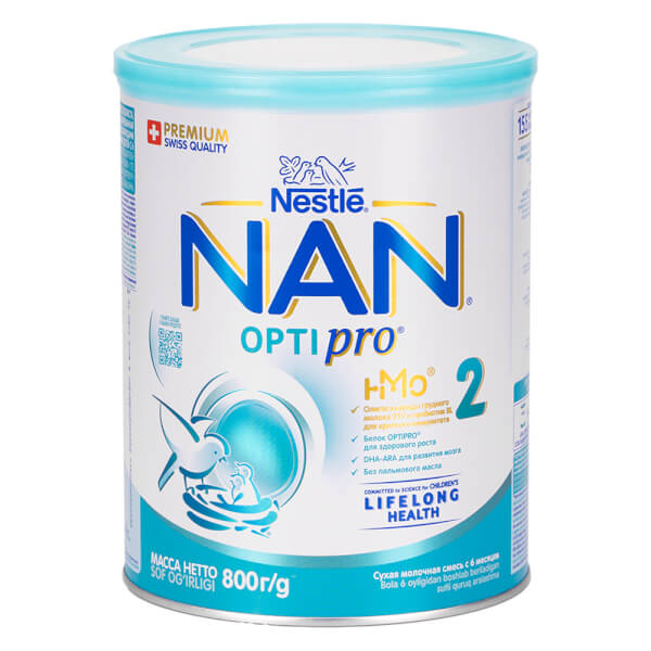 Sữa NAN NGA 2 800g (6-12 tháng tuổi)