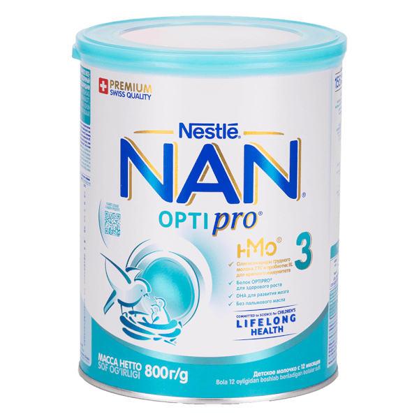 Sữa NAN NGA 3 800g (từ 12 - 18 tháng)