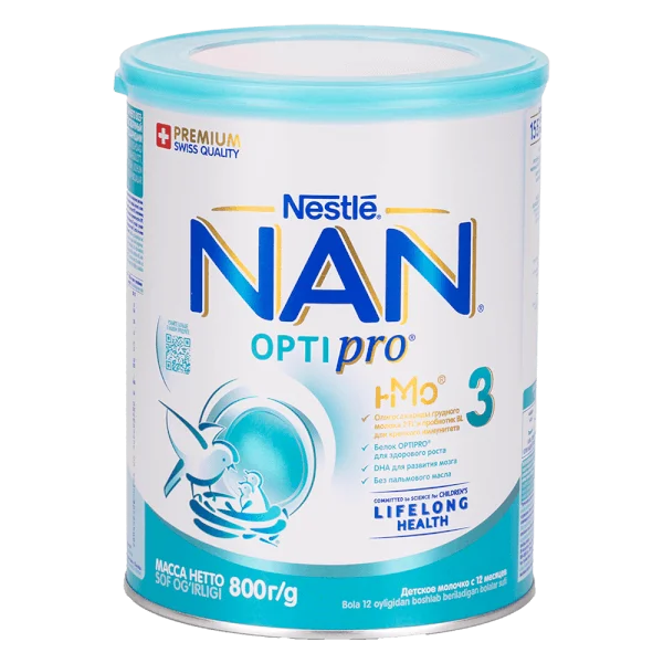 Sữa NAN NGA 3 800g (từ 12 - 18 tháng)
