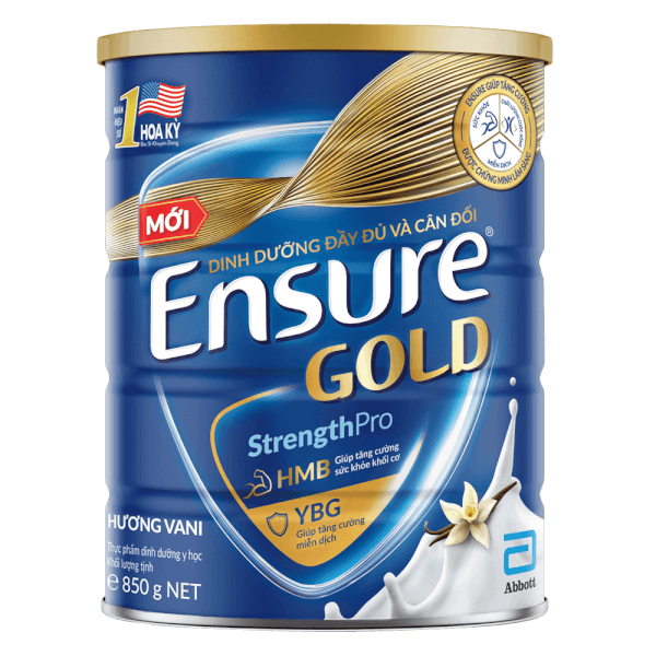 Thực phẩm dinh dưỡng y học Ensure Gold 800g (bao bì cũ 850g, giao bao bì ngẫu nhiên)