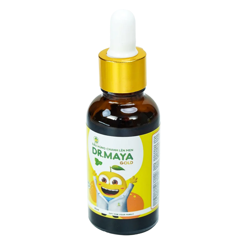 Dầu húng chanh lên men Dr. Maya Gold