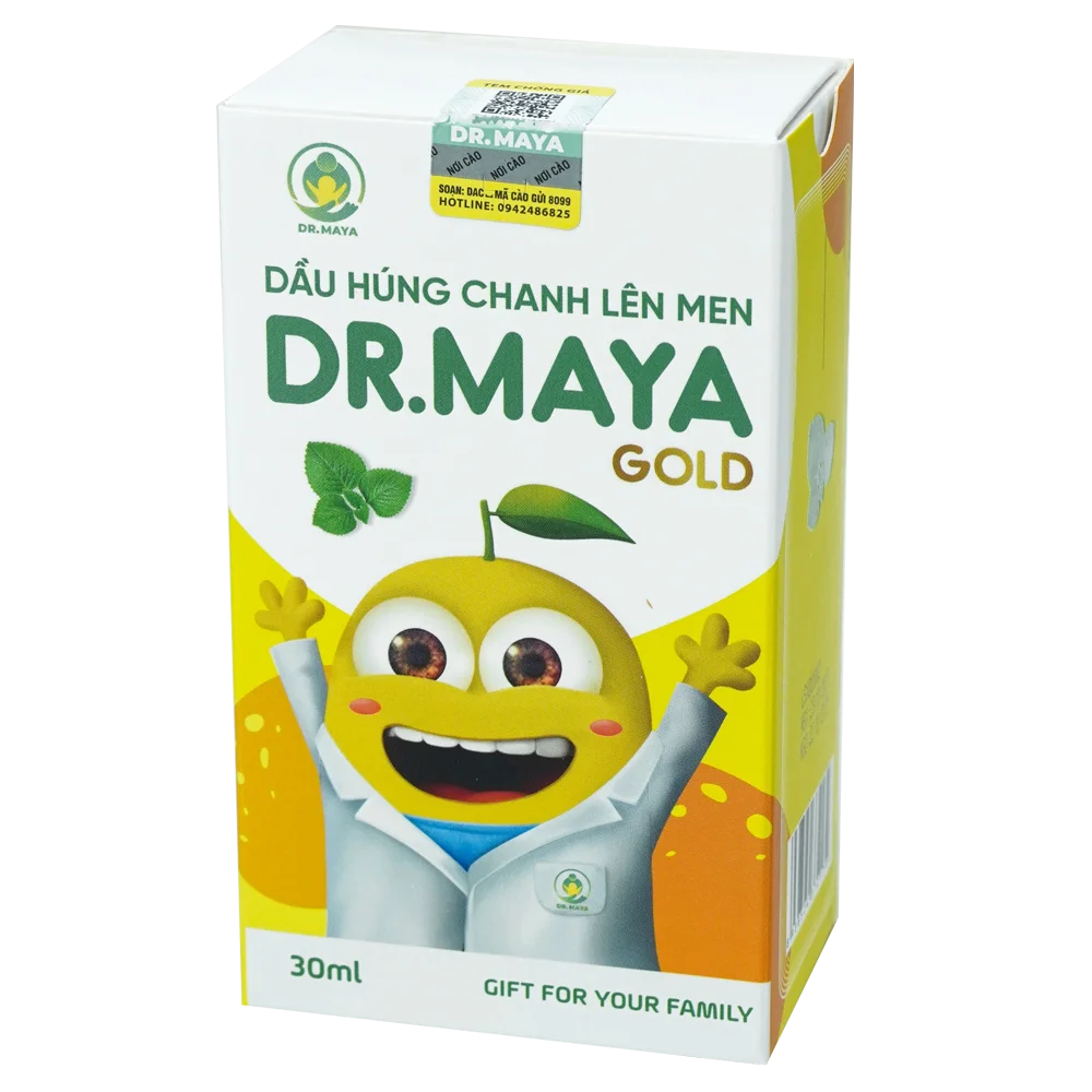 Dầu húng chanh lên men Dr. Maya Gold
