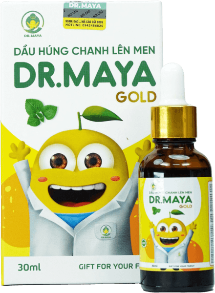 Dầu húng chanh lên men Dr. Maya Gold